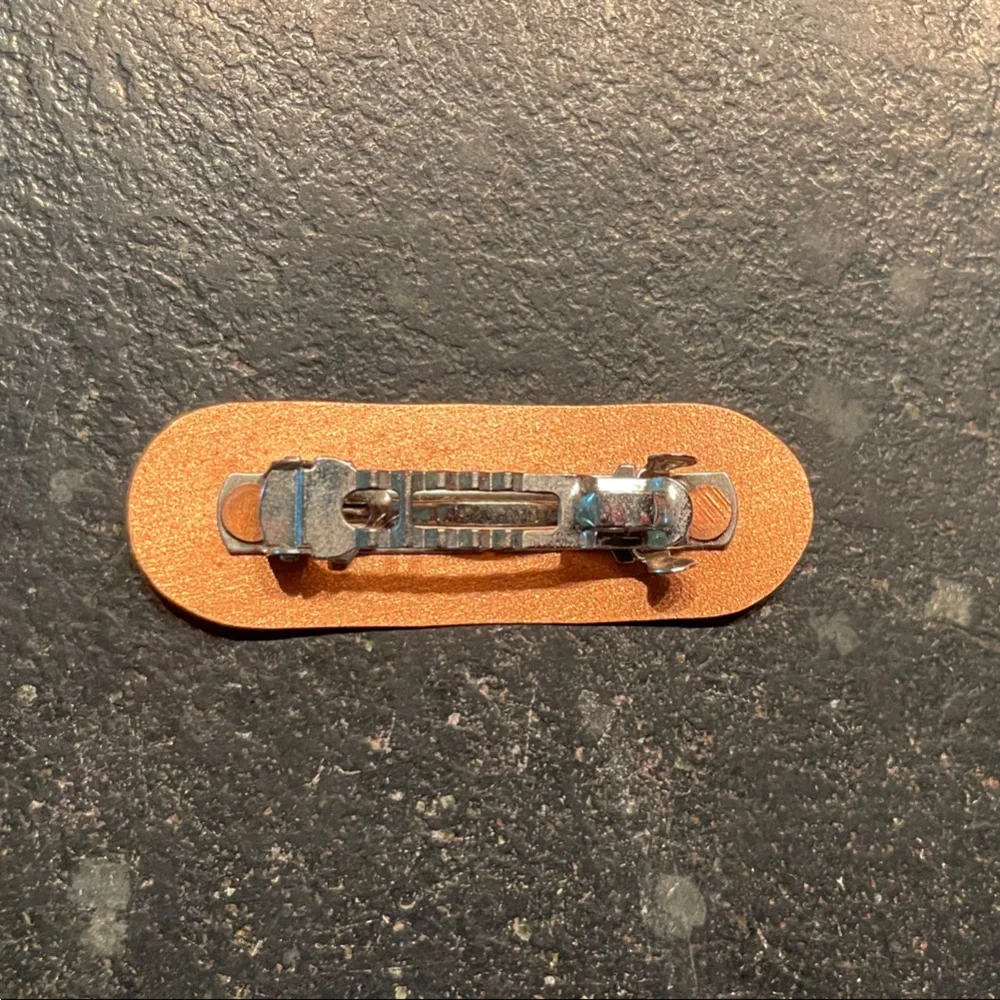 Stunning Copper Southwestern-Style Hair Clip Barrette - Picture 5 of 5